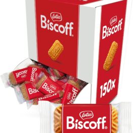 Lotus Biscoff | Gekarameliseerde Koekjes | 150 Individueel Verpakte Koekjes | Ingrediënten van Natuurlijke Oorsprong | Veganistisch | 150 x 1 | 938g