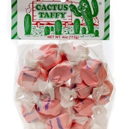 Cactus Candy Company - Prickly Pear Taffy | A Unique Sweet Treat Made in Arizona (4oz)